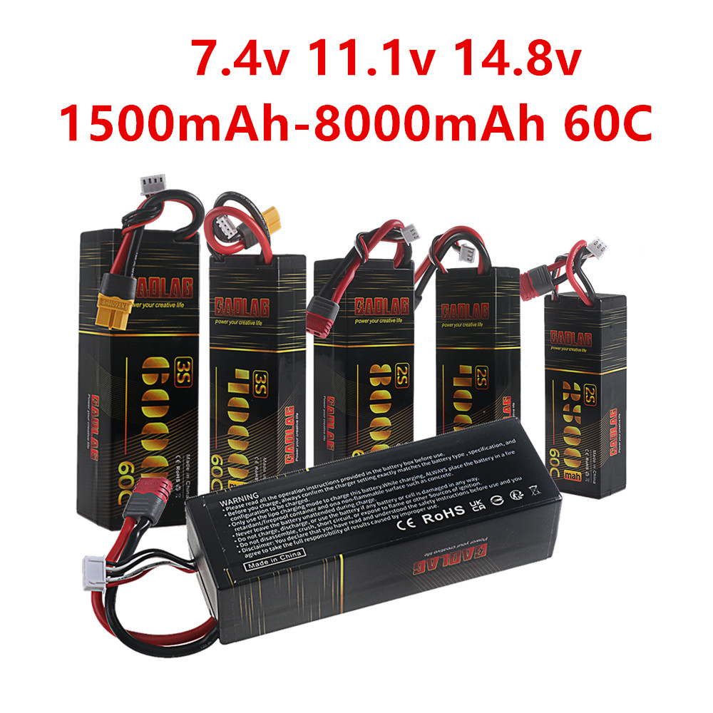 4S Lipo Battery 14.8V 6000Mah - Bateria Lipo 2S 3S 4S 2500mAh