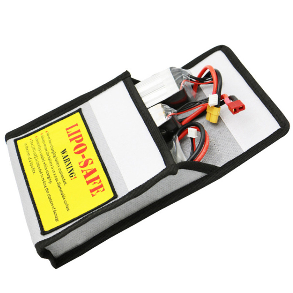 Lipo Battery Fireproof Safety Charge Box - 1 unidade de bolsa de armazenamento