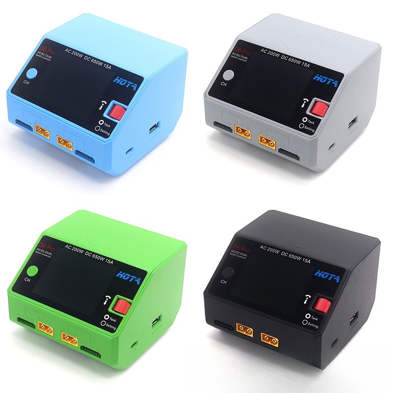 Hota D6 Pro Dual Lipo Charger - Carregador Balanceador HOTA D6 Pro 650W