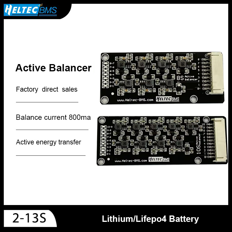 12S Lipo Battery Balancing Board - Placa de Transferência de Energia Equalizadora