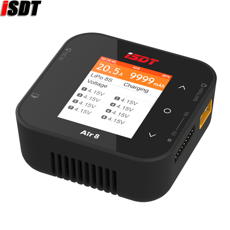 Isdt Air8 8S Lipo Charger - Carregador Inteligente ISDT Air 8 para