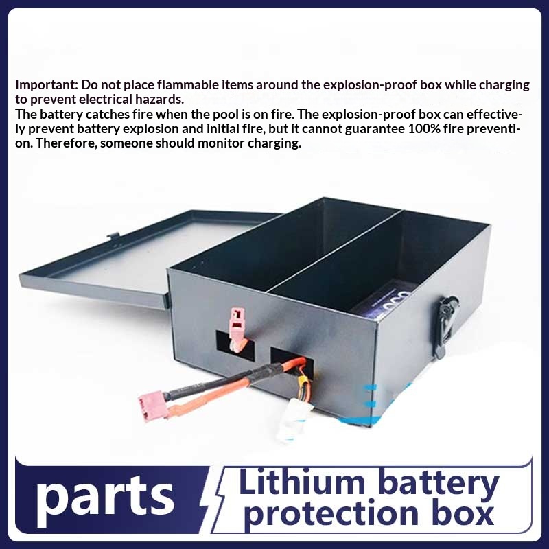 Lipo Battery Fireproof Safety Charge Box - Caixa de Carregamento de Bateria Lipo
