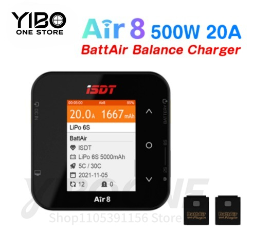 Isdt Air8 8S Lipo Charger - Carregador de Balanço Air8 500W 20A
