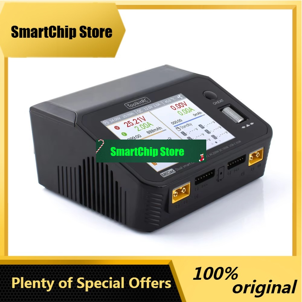 Toolkitrc M6Dac Smart Charger - SmCpToolkitRC M6DAC Carregador e Descarregador Inteligente