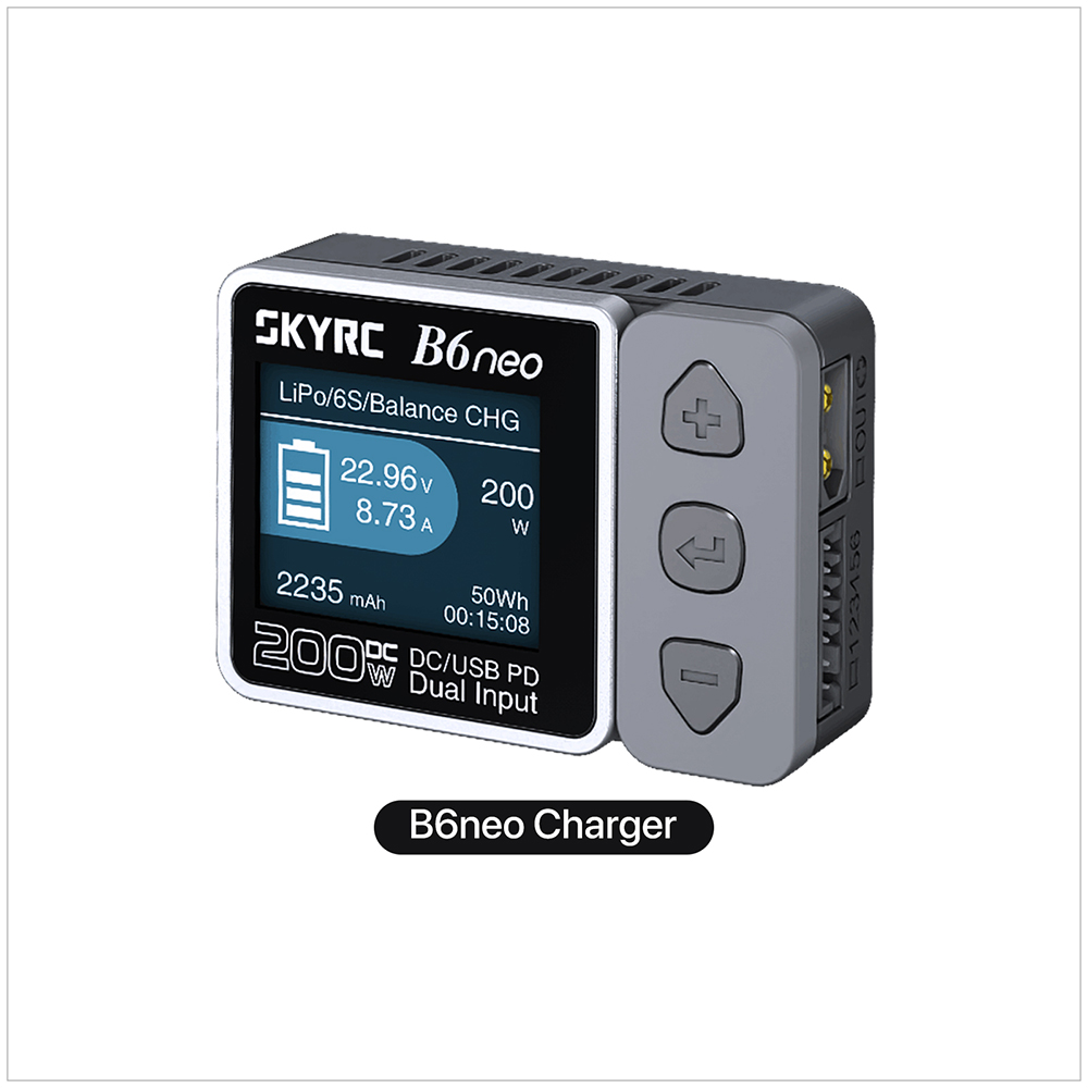 Skyrc B6 Neo Smart Charger - Carregador inteligente SkyRC B6 neo DC