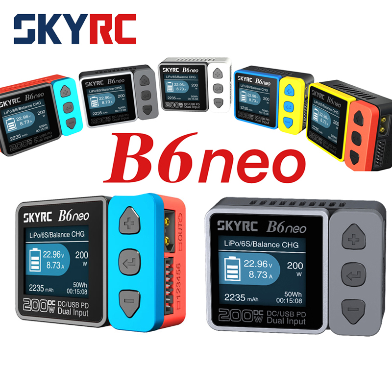 Skyrc B6 Neo Smart Charger - 2023 NOVO SkyRC B6 Neo Carregador