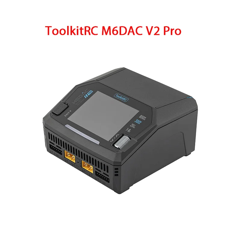 Toolkitrc M6Dac Smart Charger - Carregador de Bateria LiPo Inteligente ToolkitRC
