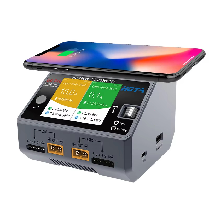 Carregador e Descarregador Int - Hota D6 Pro Dual Lipo Charger avaliação e preço