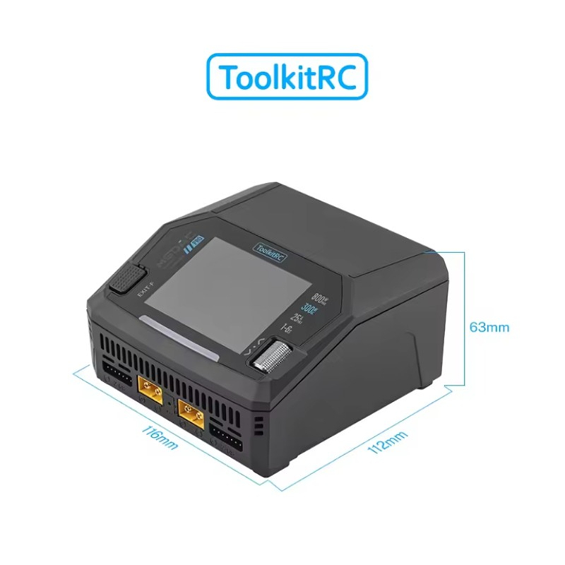 Carregador Inteligente de Cana - Toolkitrc M6Dac Smart Charger avaliação e preço
