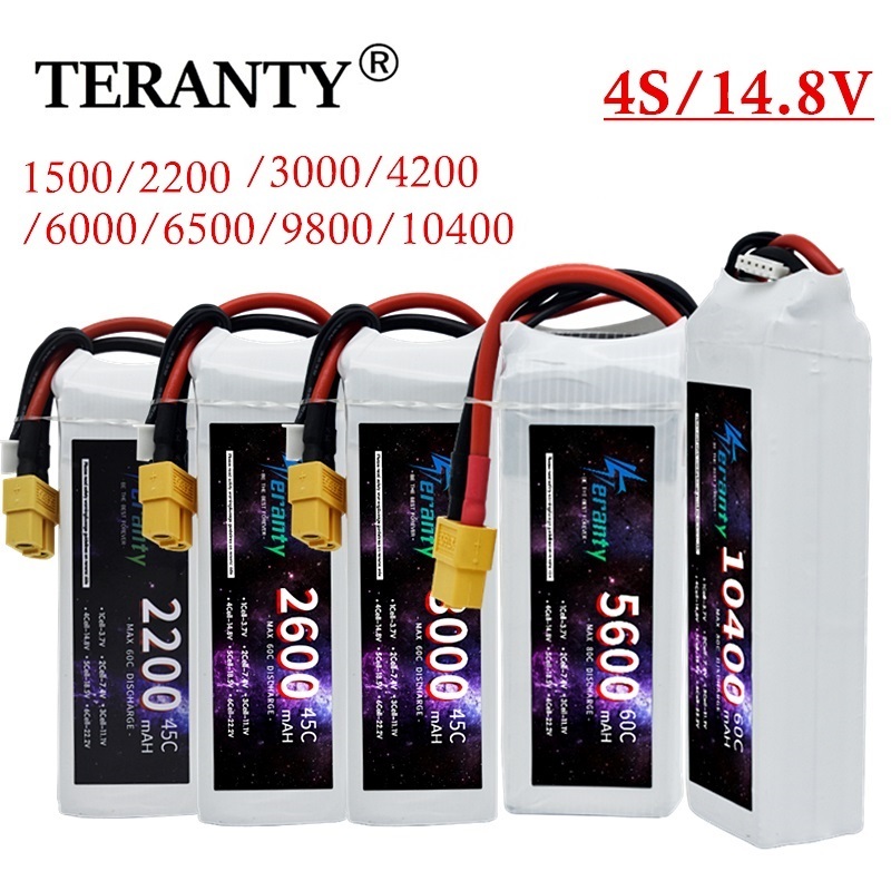 Bateria LiPo RC 14.8V 4S 1500m - 4S Lipo Battery 14.8V 6000Mah avaliação e preço