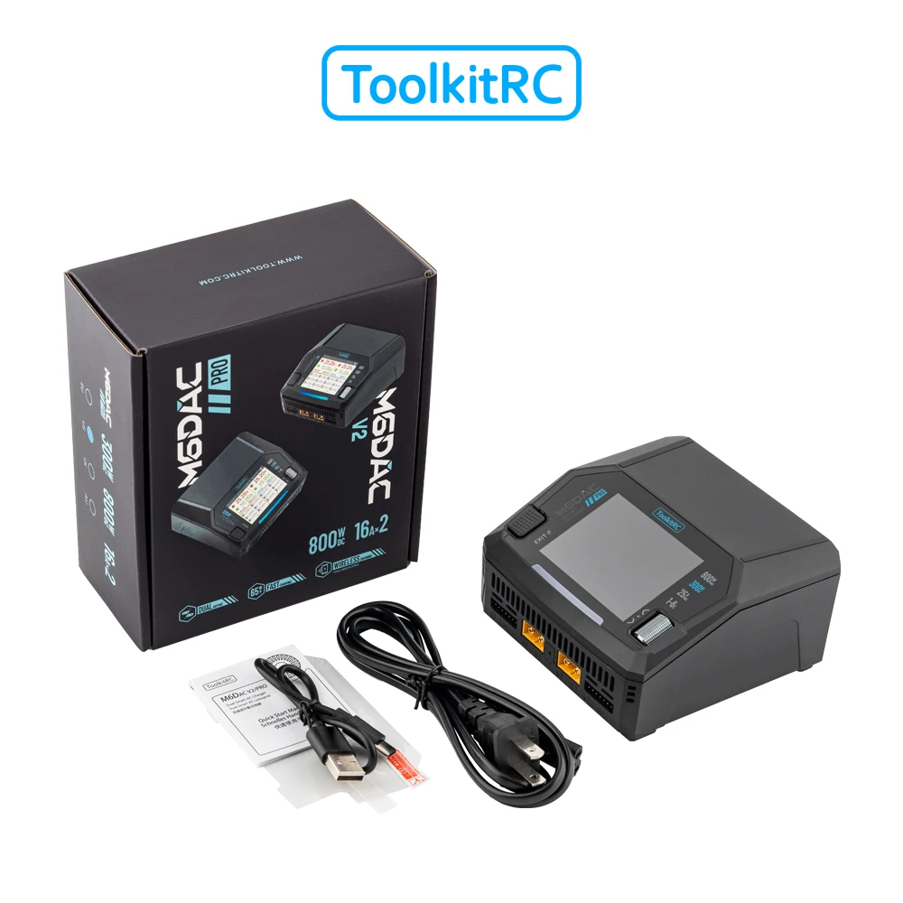 ToolkitRC M6DAC V2 M6DAC Pro D - Toolkitrc M6Dac Smart Charger avaliação e preço