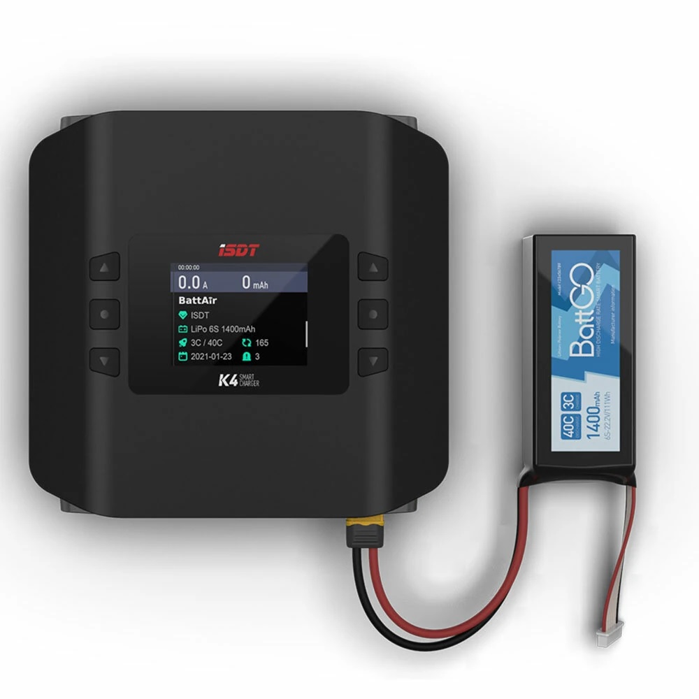 Carregador Inteligente de Bala - Isdt K4 Dual Lipo Charger avaliação e preço