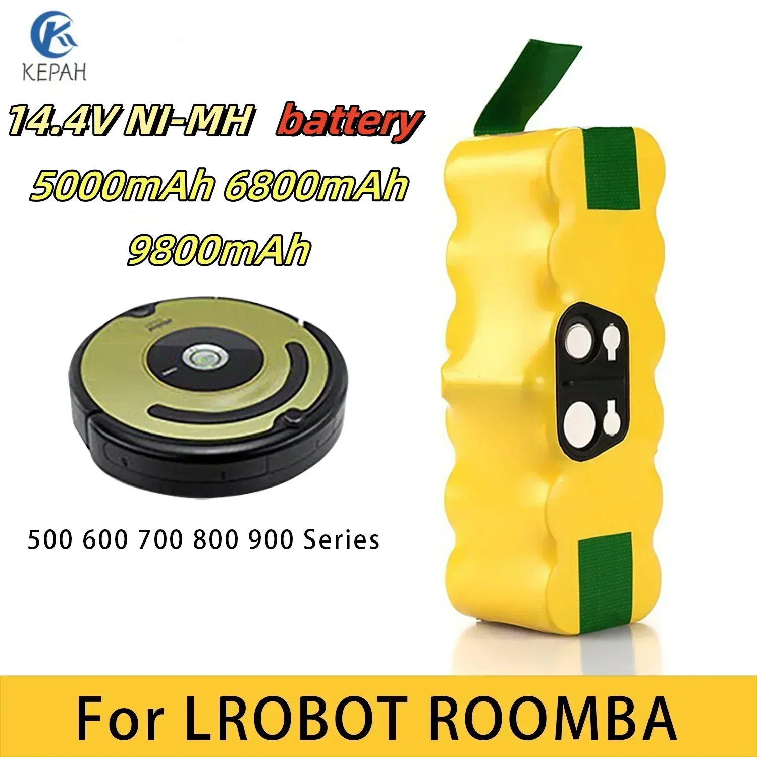 Bateria de aspirador de pó rob - 4S Lipo Battery 14.8V 6000Mah avaliação e preço