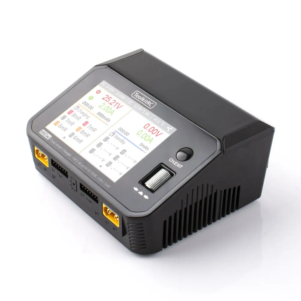 Carregador e Descarregador Int - Toolkitrc M6Dac Smart Charger avaliação e preço