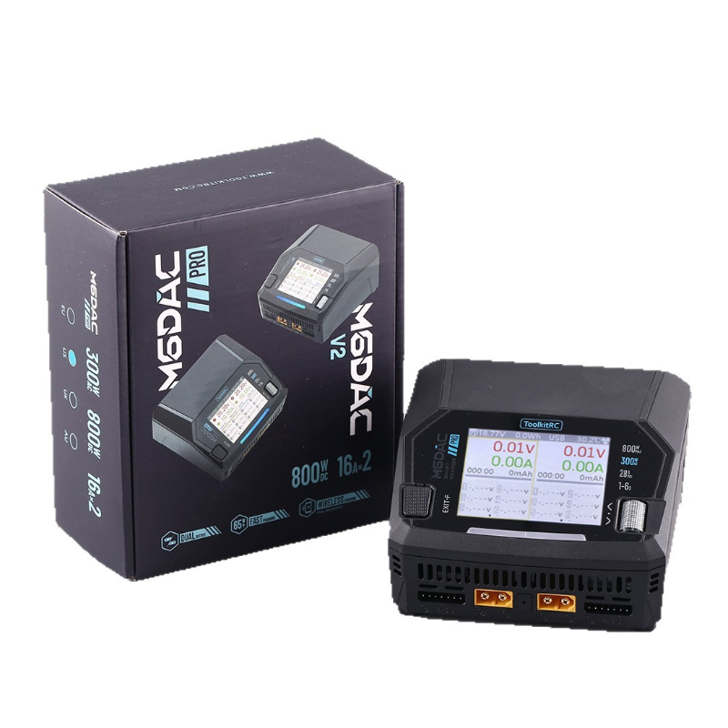 Carregador Inteligente de Cana - Toolkitrc M6Dac Smart Charger avaliação e preço