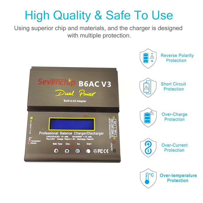 Novo 80w imax b6ac v3 carregad - Toolkitrc M6Dac Smart Charger avaliação e preço