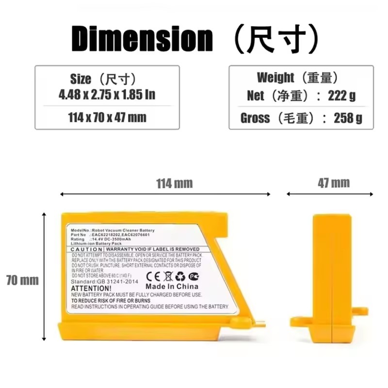 Nova Bateria de 14.4V 5.0Ah pa - 4S Lipo Battery 14.8V 6000Mah avaliação e preço