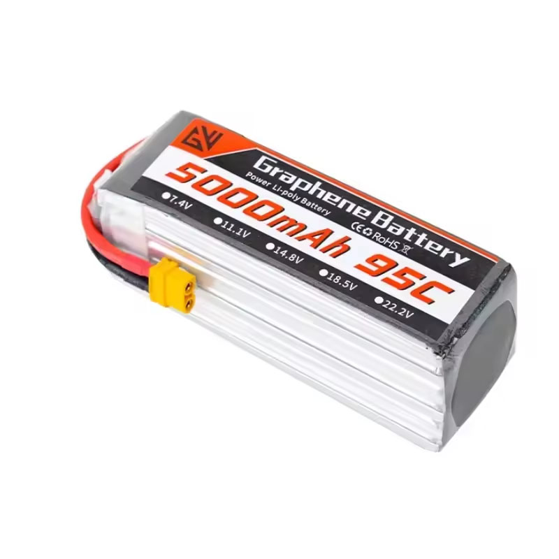 Bateria Lipo 6S 5000mAh XT60 X - 6S Lipo Battery 22.2V 5000Mah avaliação e preço