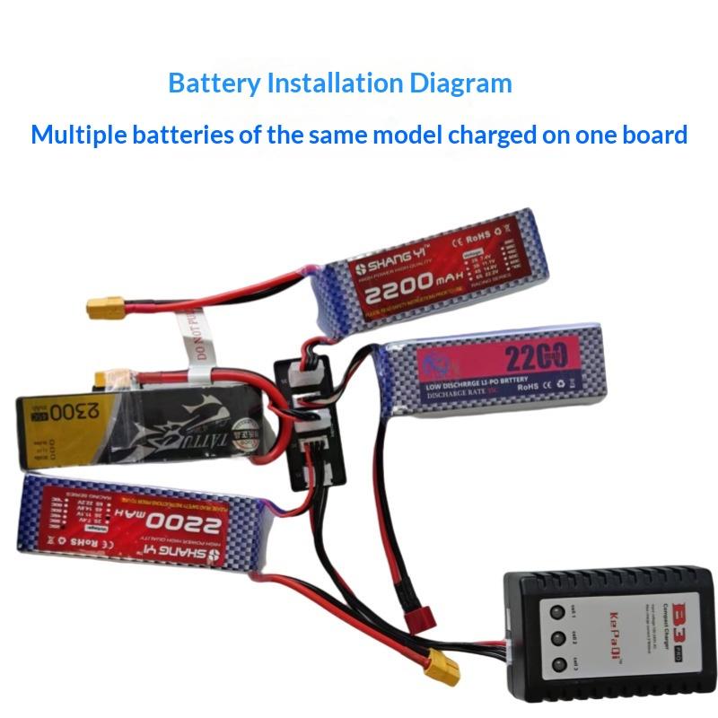 1 Conjunto de Carregador de Ba - 12S Lipo Battery Balancing Board avaliação e preço