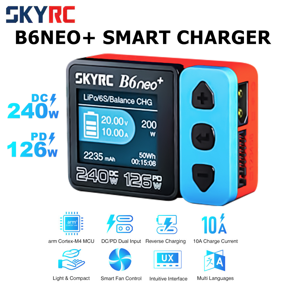 Carregador inteligente SkyRC B - Skyrc B6 Neo Smart Charger avaliação e preço