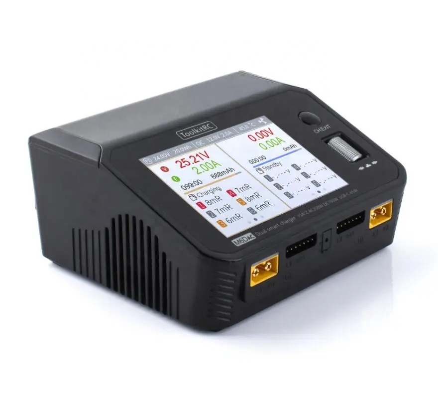 ToolkitRC M6DAC AC 200W DC 700 - Toolkitrc M6Dac Smart Charger avaliação e preço