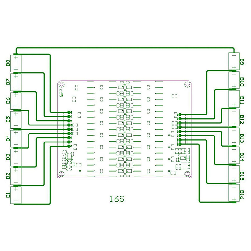 4x 12s 13s 14s 15s 16s equaliz - 12S Lipo Battery Balancing Board avaliação e preço
