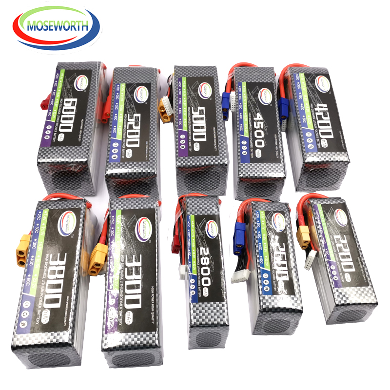 Bateria LiPo para RC Drone Hel - 4S Lipo Battery 14.8V 6000Mah avaliação e preço